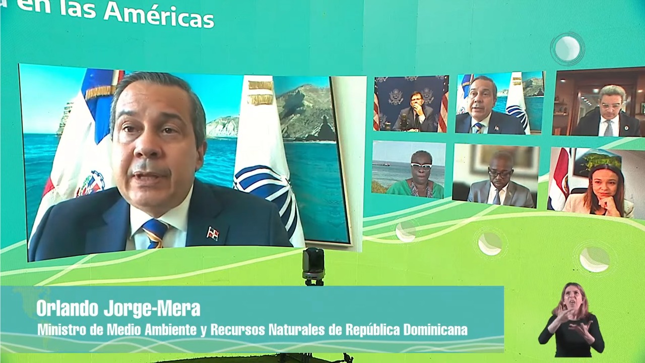 Ministro Durante Intervencion En Dialogo De Alto Nivel