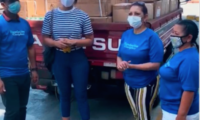 Foto Entrega De Donativo A Haiti.