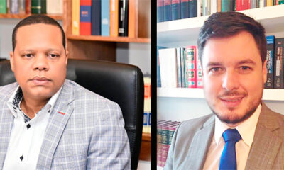 FOTO El Director Ejecutivo De Pro Consumidor Eddy Alcantara Izquierda Y El Director Nacional De Defensa Del Consumidor De Argentina Sebastian Barocelli Derecha.