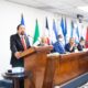 Foto El Diputado Nicaraguense Daniel Ortega Reyes Habla En El Acto