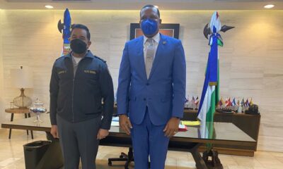 FOTO Directores De Pro Consumidor Y De La Policia Nacional Doctor Eddy Alcantara Y Mayor General Eduardo Alberto Then Respectivamente. E1636895782826