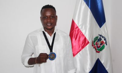 Foto El Cabo Del ERD Gioribert Moreno Martinez Ganador De Medalla En Campeonato De Karate.