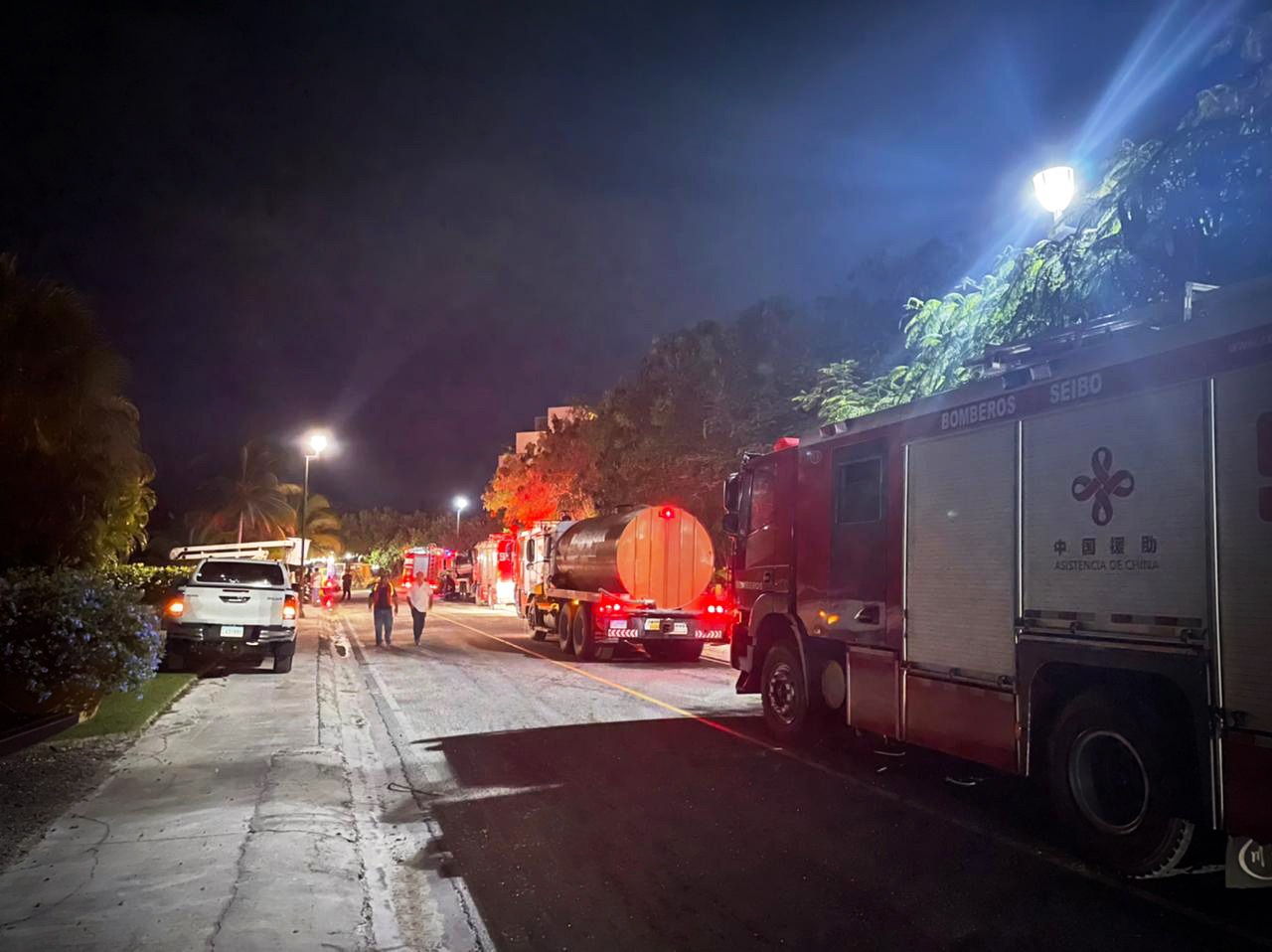 Sistema 9 1 1 En Incendio De Cap Cana