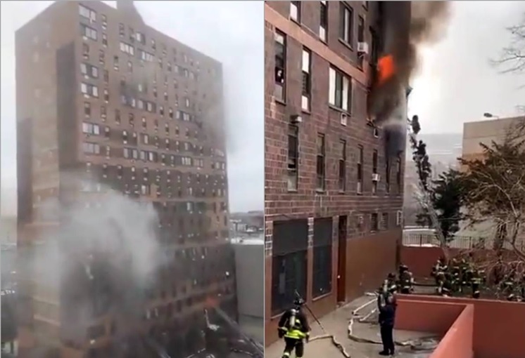 Familia RD Desplazada Por Fuego En El Bronx No Encuentra Que Hacer