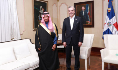 Luis Abinader Y El Ministro De Turismo De Arabia Saudita