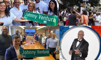 Z Designan Esquina Alto Manhattan Con Nombre Johnny Ventura
