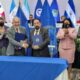 Foto Firma Del Convenio Entre El Parlacen Y La Organizacion Panamericana De La Salud OPS