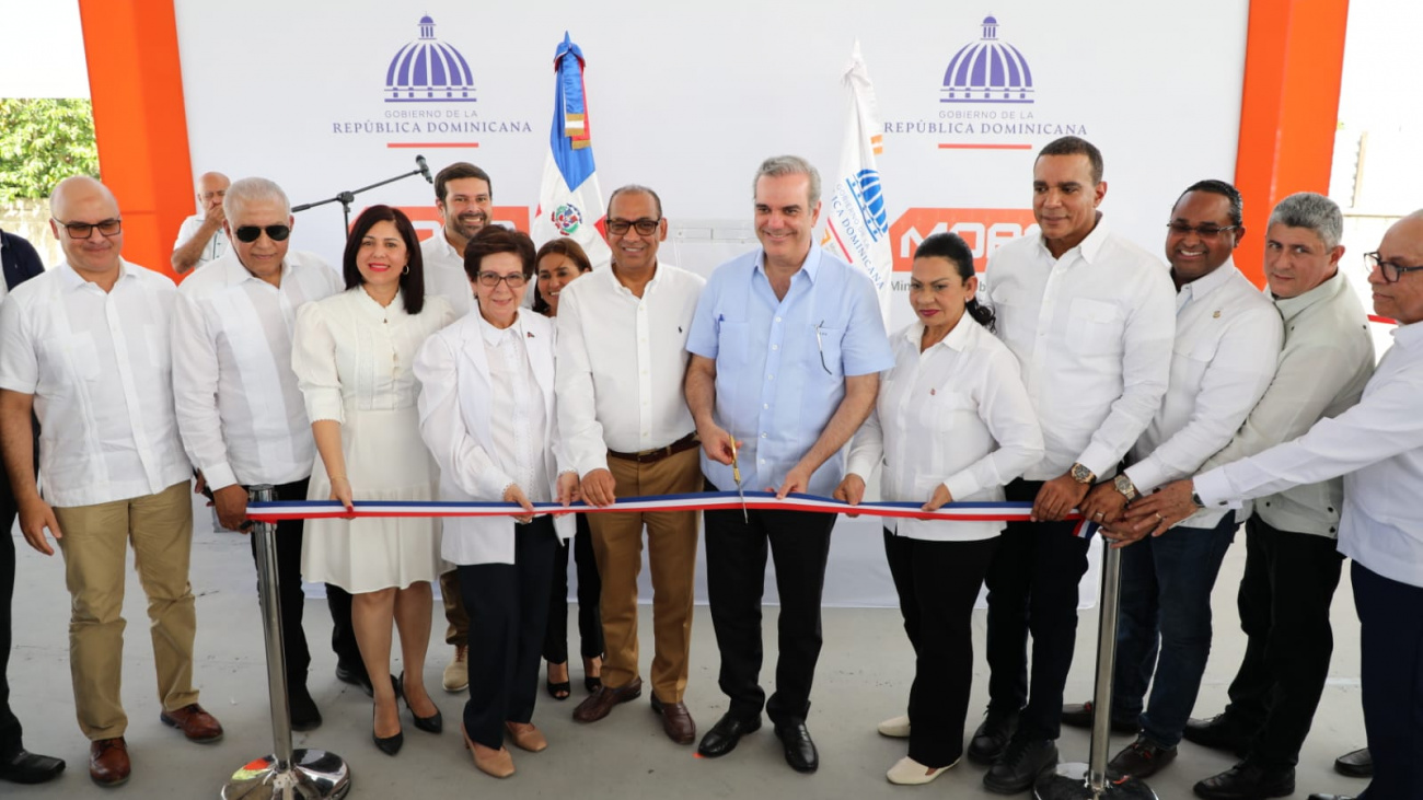 ABINADER INAGURA OBRAS