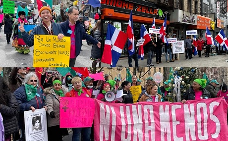 1 Realizan Marchas Protestas En El Alto Manhattan