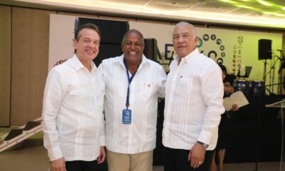Ito Bisono Ministro De Industria Y Comercio Juan Matos Presidente De ANADEGAS Andres Bautista Del PRM Entre Otros Directivos.