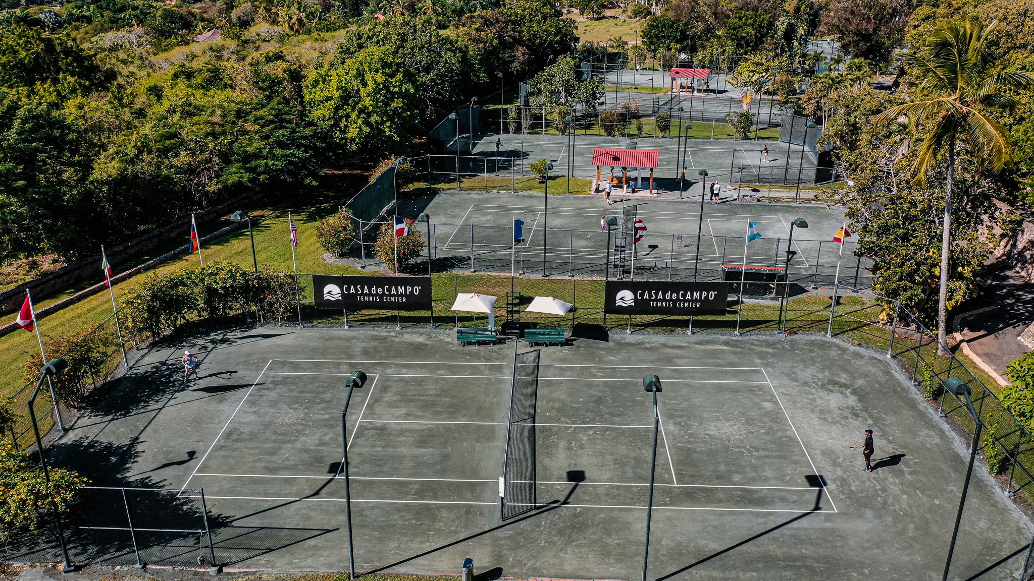 Cancha De Tenis De Casa De Campo