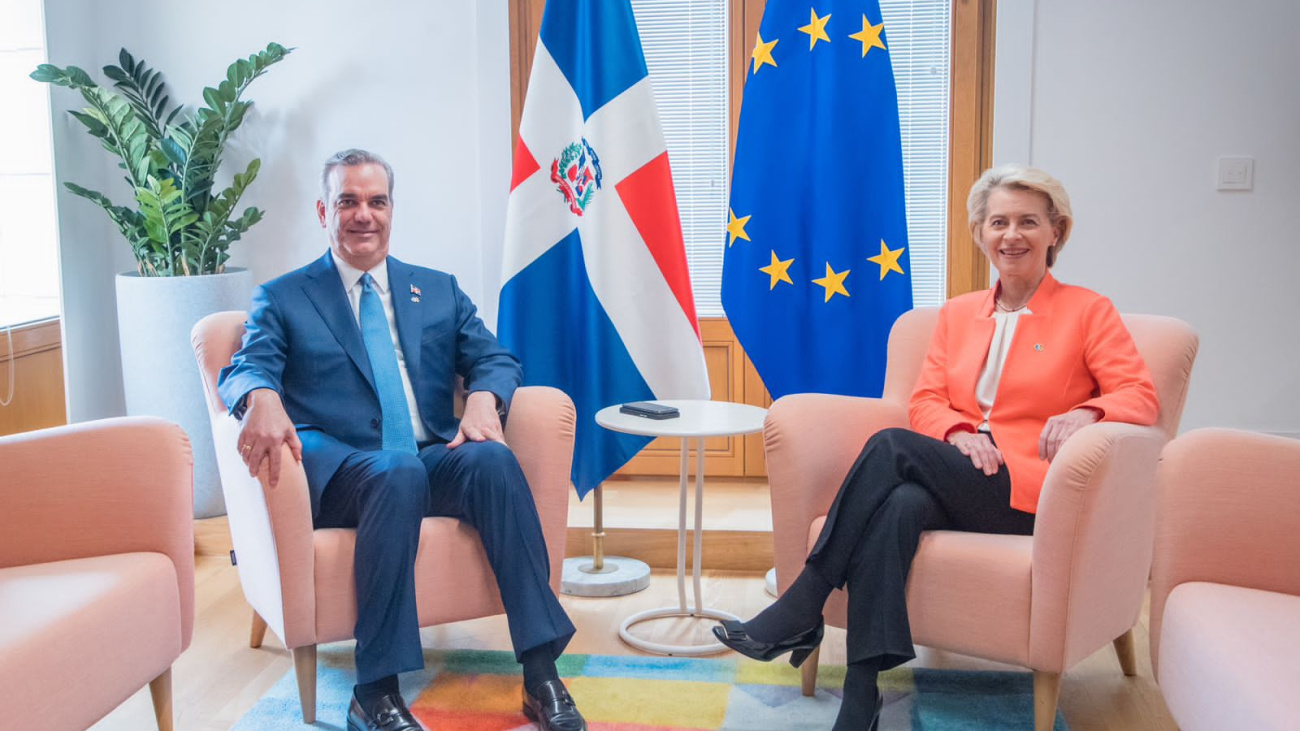 Abinader En Bruselas