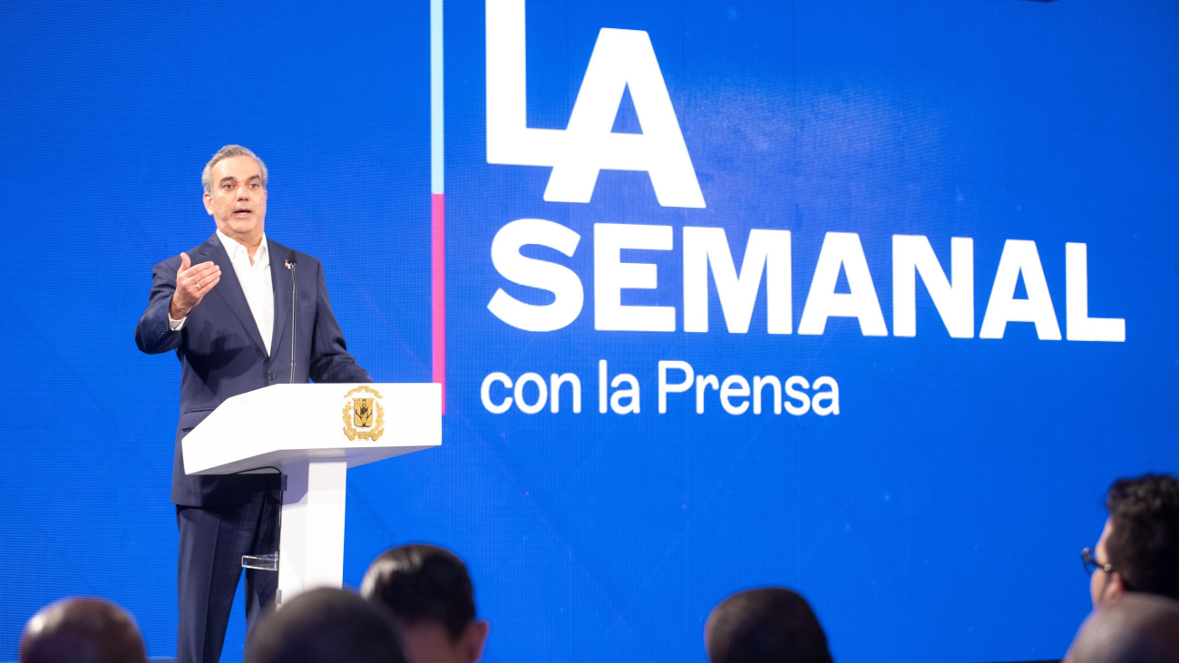 Presidente Luis Abinader En LA Semanal Con La Prensa
