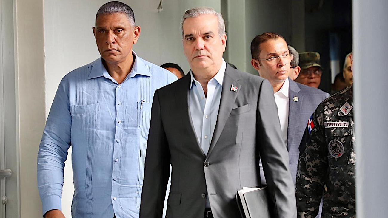 El presidente Luis Abinader