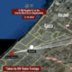 1.Imagen Del Radar De Las Fuerzas De Defensa De Israel Que Muestra La Trayectoria De Los Lanzamientos De La Yihad Islamica Palestina.