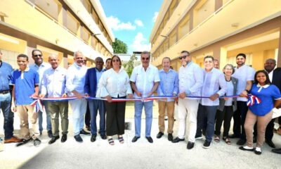 Presidente Abinader Inaugura Liceo En Villa Altagracia