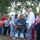 Foto 1 Momento Del Primer Picazo Para Dejar Iniciados Los Trabajos De La Feria Ecoturistica Y De Produccion En Sabana De La Mar.