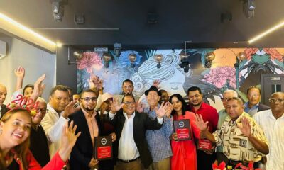 Milciades Con Parte De Los Periodistas Invitados Al Desayuno