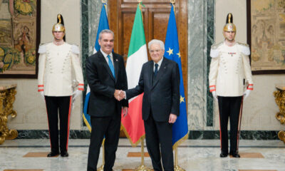 PRESIDENTE ABINADER CON SU AMOLOGO ITALIANO 