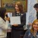 Foto La Presidenta Del PARLACEN Silvia Garcia Polanco En Momento Que Recibe El Recertificado
