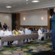 FOTO El Director Ejecutivo De Pro Consumidor Eddy Alcantara Durante Un Encuentro En Santiago Con Miembros De La Asociacion De Industrias Purificadoras De Agua De La Region Del Cibao Aiparc