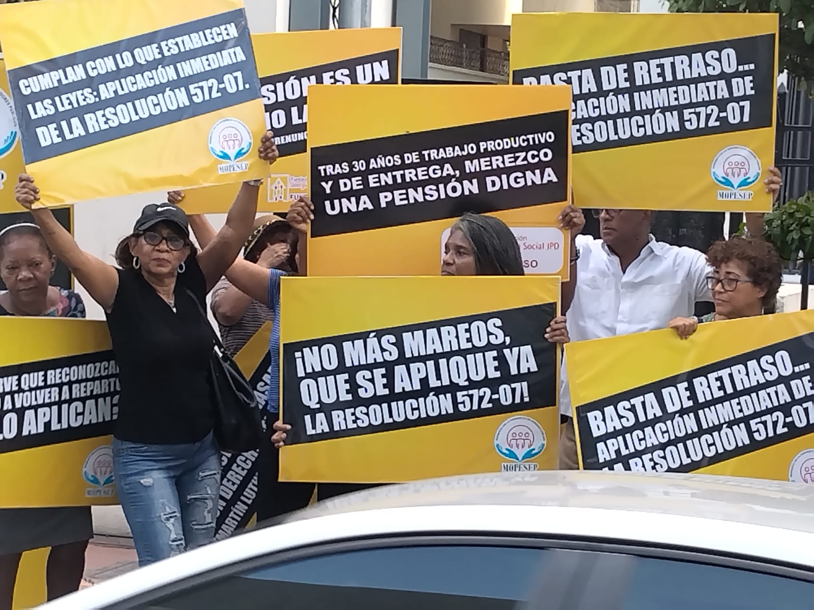 Protesta De MOPESEP