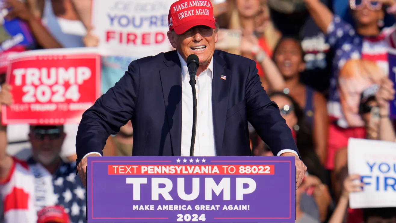 Trump Llega A Milhow