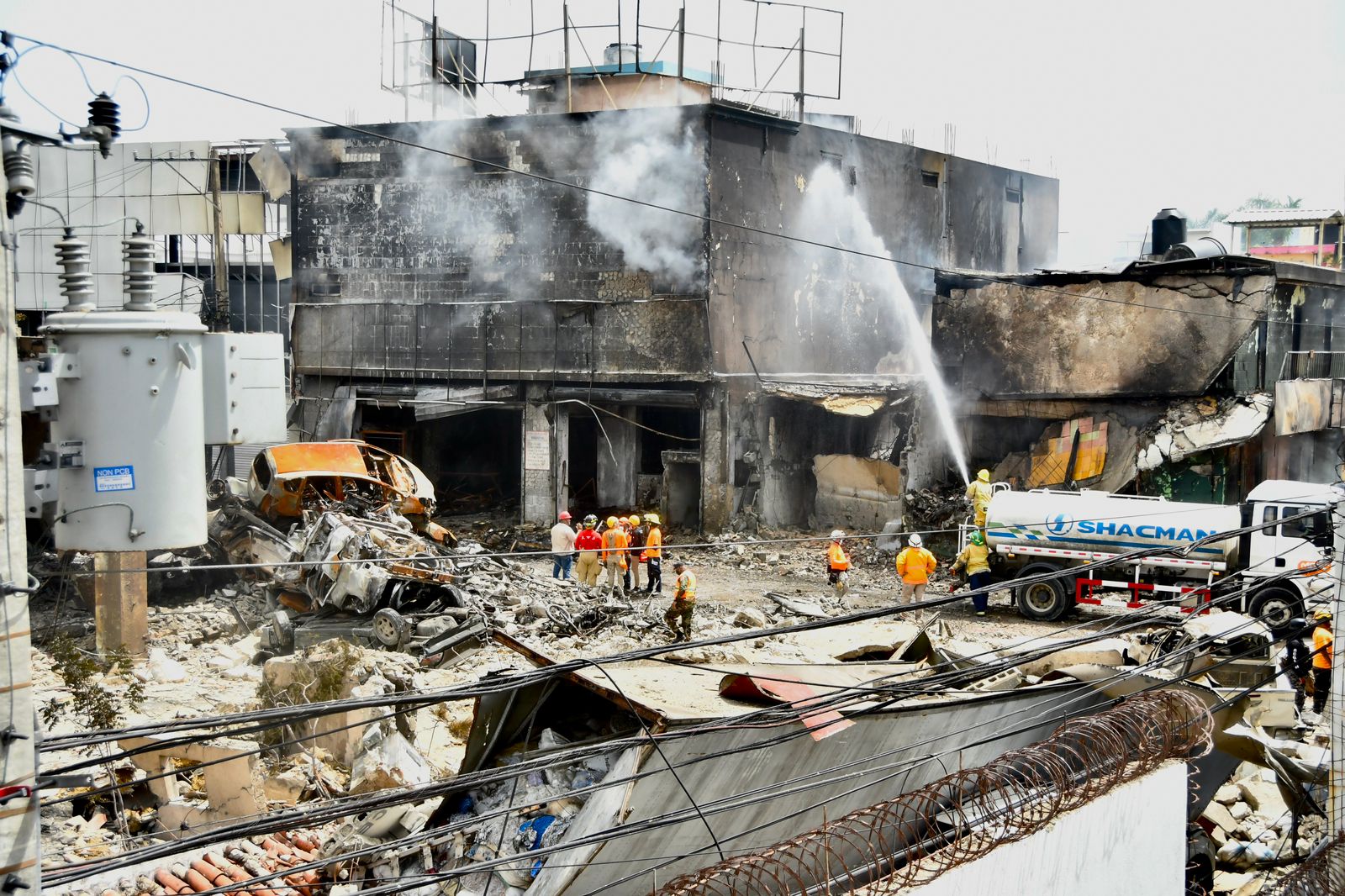 EXPLOSION EN SAN CRISTOBAL