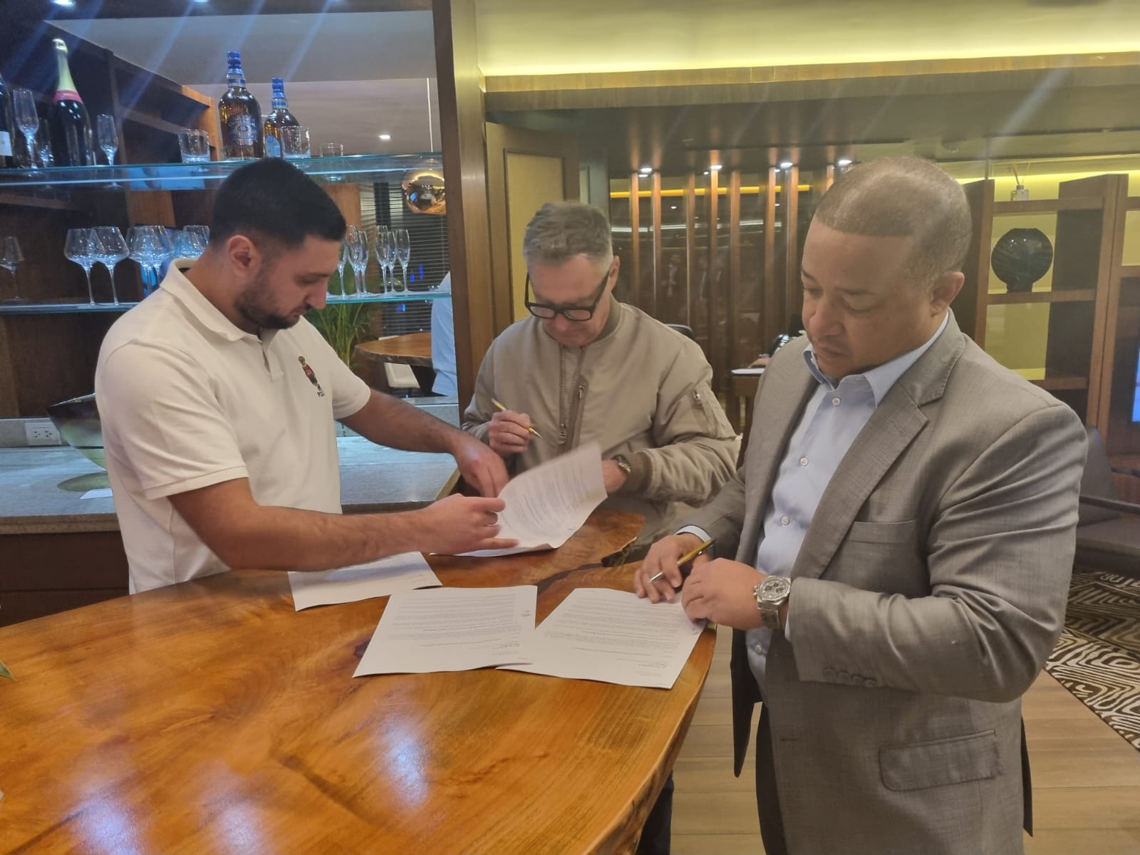 Firma Del Acuerdo