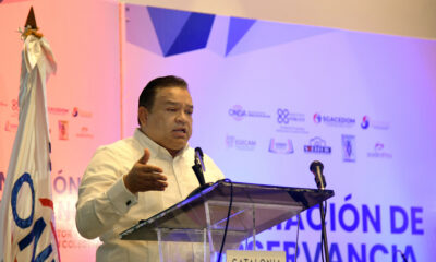 Jose Ruben Gonell Cosme Director De La ONDA Habla En La Clausura Del Seminario Dirigidos A Fiscales