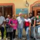 Foto Los Directivos De La Fundacion Ciencia Y Arte Jacqueline Boin Y Jose Serulle Ramia Durante Su Visita A Las Clavellinas