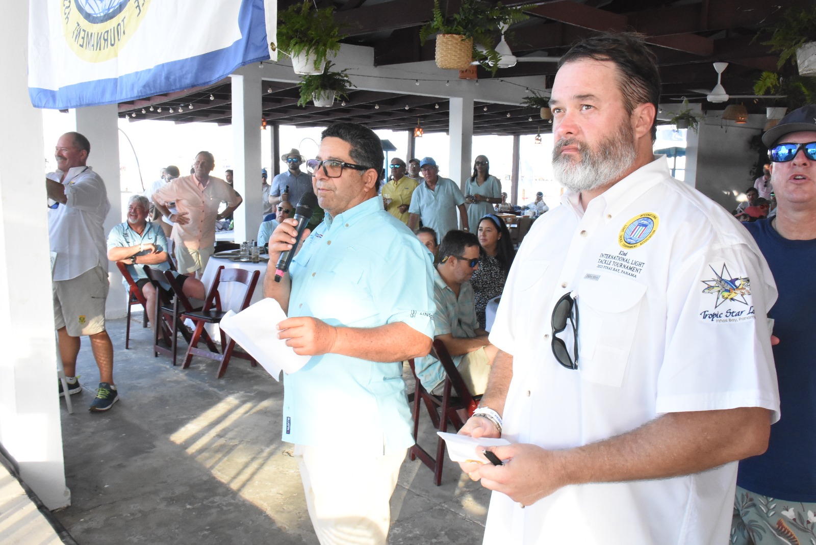 Eduardo Read Director Del Torneo Y Dean Schroeder Presidente De La ILTTA