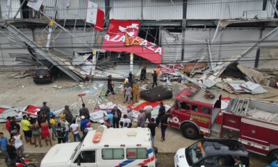 Sistema 911 Coordina Rescate Tras Derrumbe En Local Comercial De Santiag