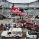 Sistema 911 Coordina Rescate Tras Derrumbe En Local Comercial De Santiag