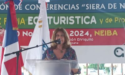 Foto1 Jacqueline Boin Presidenta De La Fundacion Ciencia Yu Arte Que Organiza La Feria Ecoturistica Y De Produccion En Neiba