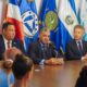 Foto 1 El Diputado Ramon Emilio Goris Habla En El Acto Inaugural Del Plan De Apoyo A Emprendedores Informales. A Su Lado El Embajador De China Chen Luning.