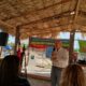 Foto 1 El Presidente Fundador De La Fundacion Ciencia Y Arte Jose Serulle Ramia Habla En Una De Las Actividades De La Feria