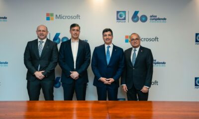 ISM03786 De Izquierda A Derecha Los Senores Herbert Lewy Alberto Arciniega Christopher Paniagua Y Juan Lehoux