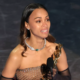 La Actriz De Origen Dominicano Zoe Saldana. FOTO DERECHOS RESERVADOS
