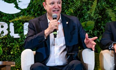 Alcalde Ulises Rodriguez Durante Su Intervencion En El Panel De La Expo Sostenible 2025