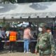 Carpa De La JCE Instalada En Patologia Forense