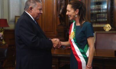 Fotografia I El Embajador Juan Bolivar Diaz Presenta Cartas Credenciales Ante La Presidenta Sheinbaum