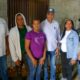 Foto El Diputado Ramon Emilio Goris Y Parte Del Equipo Del Trabajo Del Programa Cambio De Piso De Tierra Por Cemento