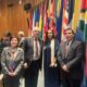 Naomi Arboleda Junto Al Director Ejecutivo Y A Directores De Desarrollo Social De La CEPAL