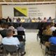 Foto El Presidente Del PHD Ramon Emilio Goris Centro Encabeza Una Reunion En La Sede De La Entidad Politica