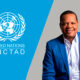 Imagen Con El Logo De La UNCTAD ONU Y Fotografia Del Doctor Eddy Alcantara Director Ejecutivo De Pro Consumidor Y Presidente Del ICPEN