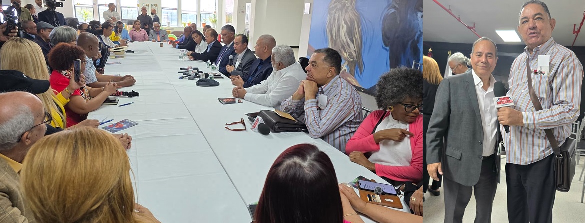 Director De Prensa Presidencia RD Se Reune En NY Con Mas De Medio Centenar De Periodistas