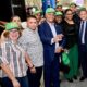 Los 300 Con Leonel Reciben A Su Lider Al Llegar NYC A Media Noche Este Sabado Por JFK