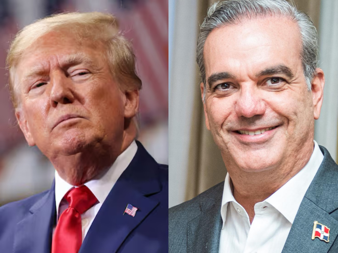 Donald Trump Y Luis Abinader