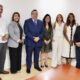 El Director De La ONDA Y La Representante De La OMPI Acompanados De Encargados De Departamentos De La ONDA